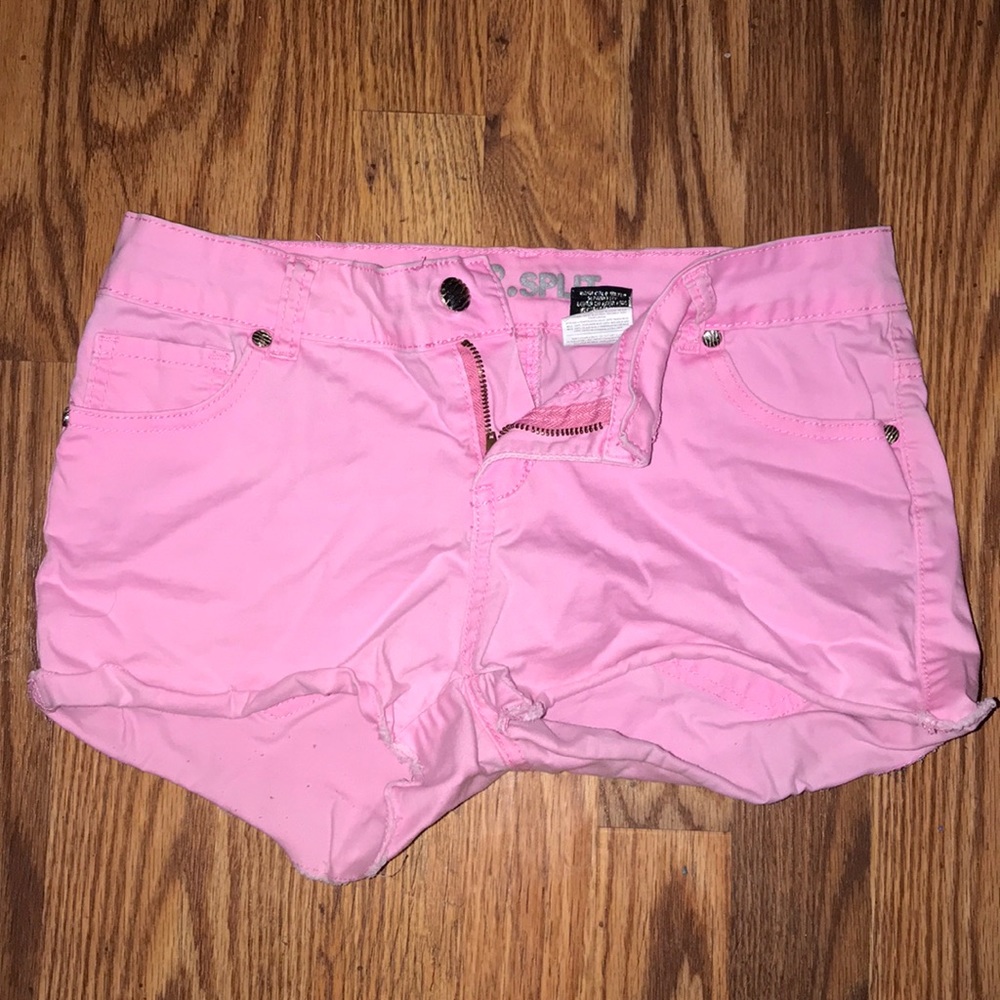 Hot Pink Ocean City Maryland Jean Shorts